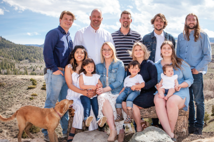 photo by J Frasse Photography | iFurnish is a family business with many of the Pestellos taking pivotal roles. (Back L to R) Vinny Pestello, Tony Pestello (owner), AJ Pestello (Operations Manager), Tino Pestello (Warehouse Team Member), Nick Knobel (Front L to R) Eva Pestello (Accounting) with Quinn Pestello, Kelsey Pestello (Offiffice Manager), Kelly Pestello (Owner) with Nicco Pestello, Isabella Pestello with Blair Pestello. photo by J Frasse Photography | iFurnish is a family business with many of the Pestellos taking pivotal roles. (Back L to R) Vinny Pestello, Tony Pestello (owner), AJ Pestello (Operations Manager), Tino Pestello (Warehouse Team Member), Nick Knobel (Front L to R) Eva Pestello (Accounting) with Quinn Pestello, Kelsey Pestello (Offiffice Manager), Kelly Pestello (Owner) with Nicco Pestello, Isabella Pestello with Blair Pestello.